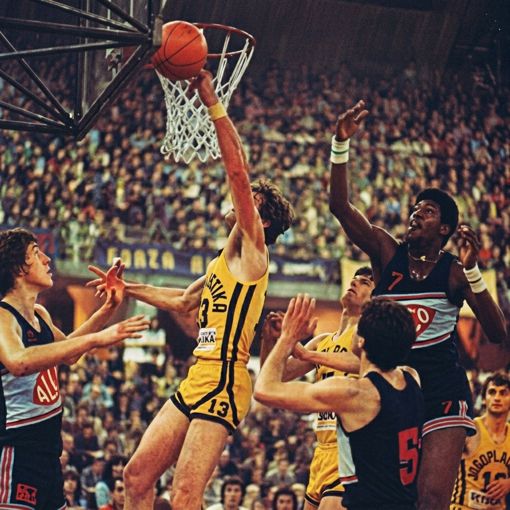 1977 — La finale di Coppa Korac