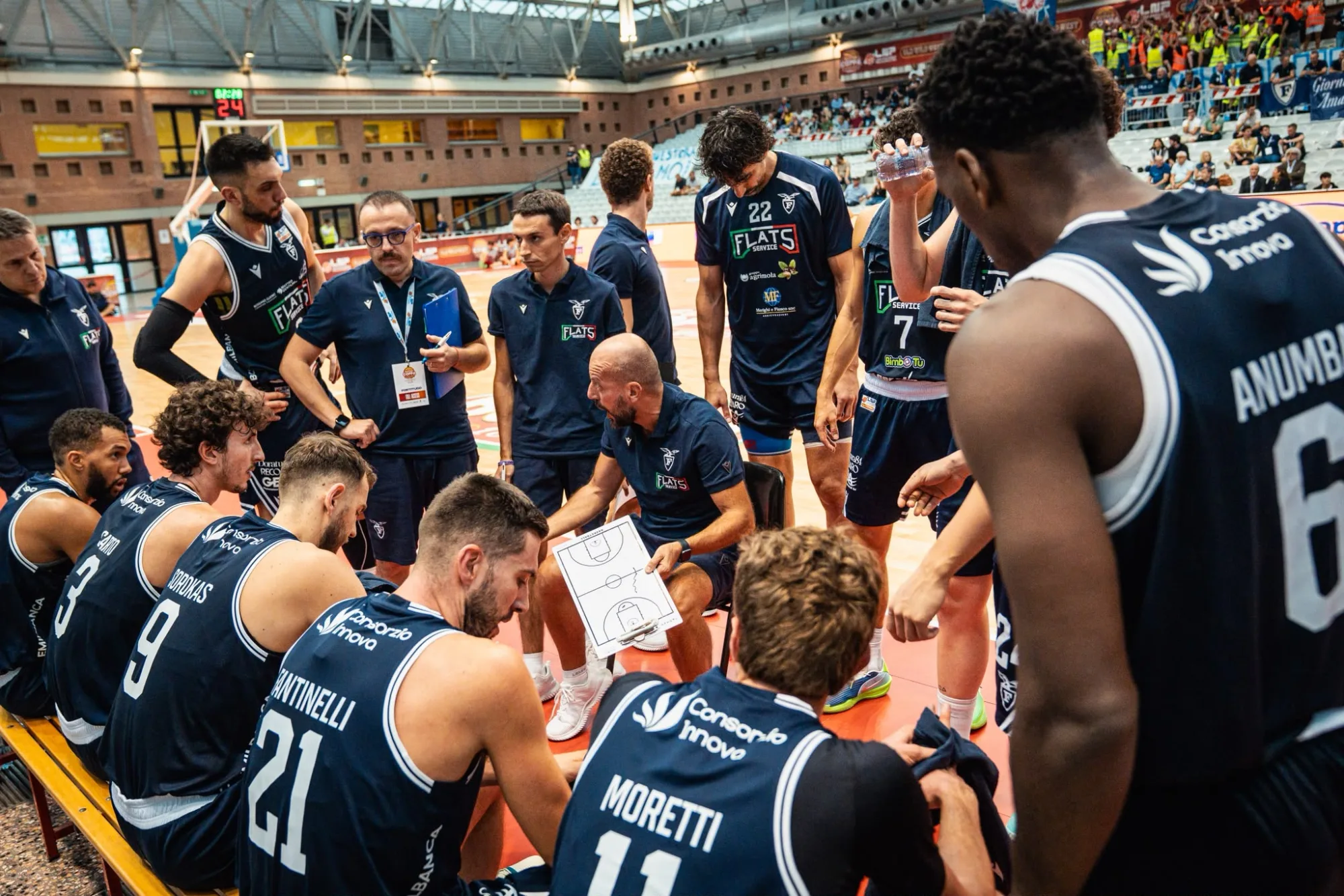 FORTITUDO-MONTECATINI CAMBIA L'ORARIO: PALLA A DUE ALLE 20.45